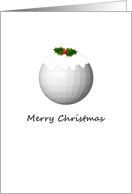 Christmas Golf Ball...