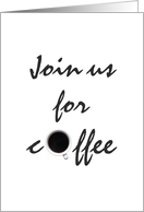 Let’s Do Coffee A Cup of Black Coffee card