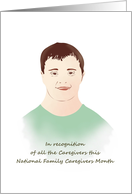 National Family Caregivers Month A Tribute To Caregivers card