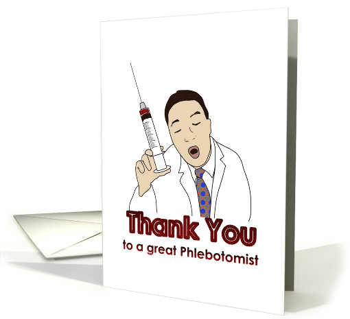 Thank You Phlebotomist Cartoon Sketch Phlebotomist... (1340068)