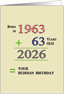 Beddian Birthday In...