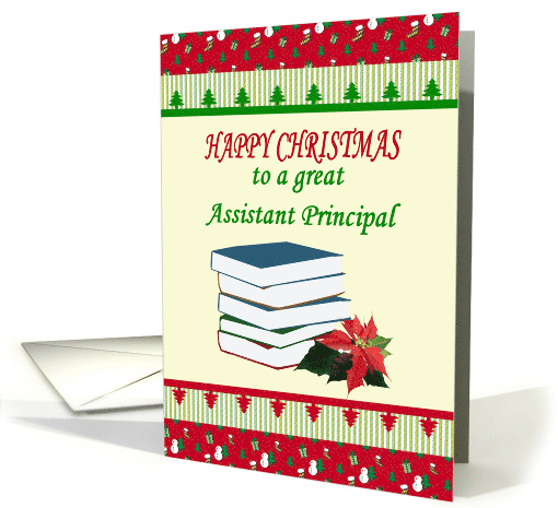 Happy Christmas to Assistant Principal Books And... (1347926)