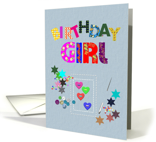 Birthday For Her Needlework Birthday Greeting card (1348912)