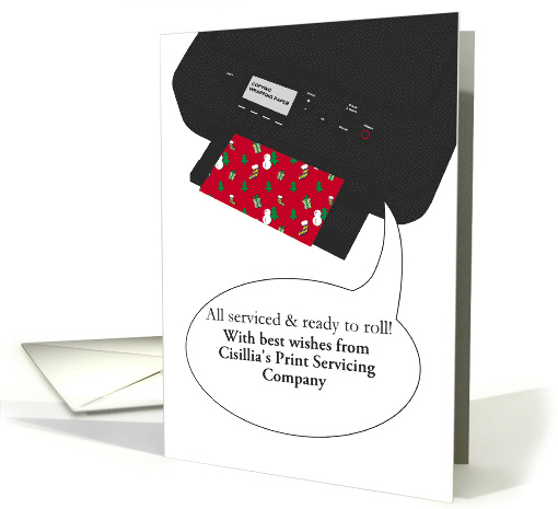 Christmas Copier Printer Service To Customer Printing... (1349148)