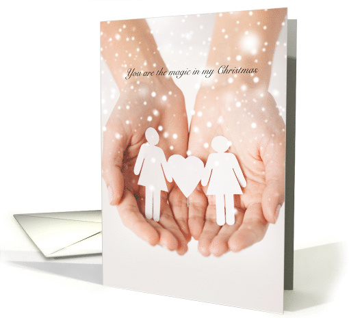 You Are The Magic In My Christmas For Wife card (1349822)