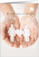 You Are The Magic In My Christmas For Wife card