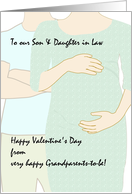 Valentine’s Day for Son and Expecting Daughter in Law card