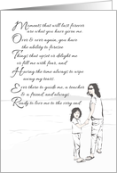 Mother’s Day from Daughter Poem for Mom Daughter and Mom Together card