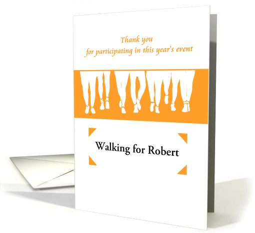 Thank you for taking part in event walk, in honor of... (1368940)