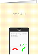 Birthday SMS, happy...