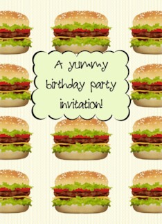 Yummy Birthday Party...