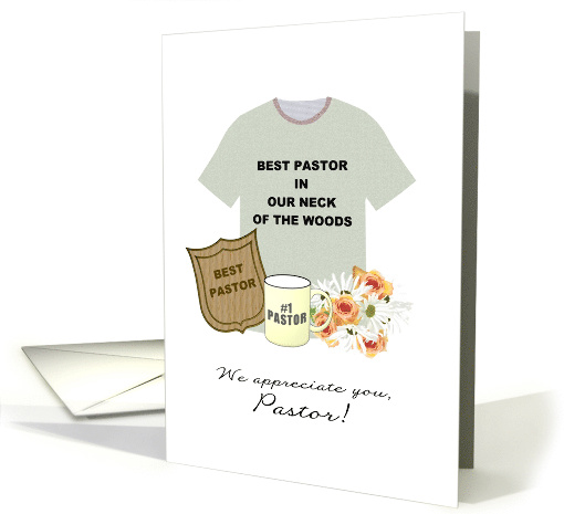 Pastor Appreciation Day Advertising #1 Pastor card (1398470)