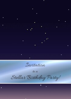 Stellar Birthday...