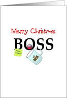 Christmas for Boss...