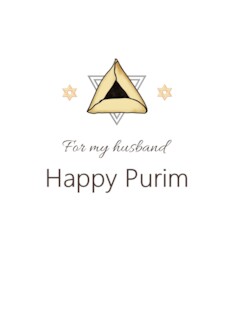 Purim For Husband...