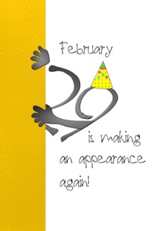 Leap Year Birthday...