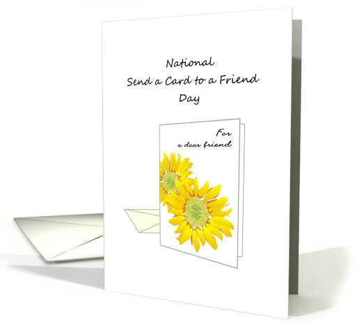 National Send a Card to a Friend Day February 7 Card with... (1418656)