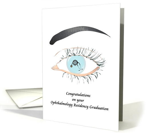 Congratulations Ophthalmic Residency Program Graduation card (1427006)
