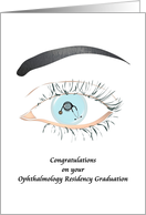 Congratulations Ophthalmic Residency Program Graduation card