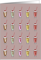 Birthday Lots Of Ice Cream Sundae card