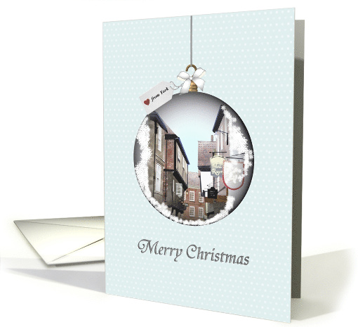 Christmas Bauble With Reflection Of Shambles Old Street... (1439436)