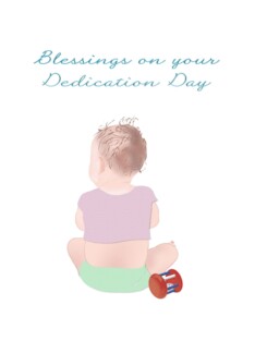 Baby Dedication Day...