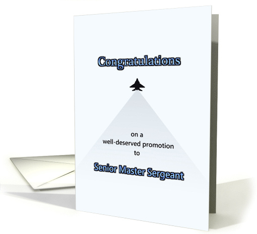 Promotion to Senior Master Sergeant in Air Force Jet... (1442462)