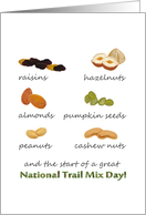 National Trail Mix Day Mix Up your Favorite Trail Mix card