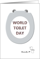 World Toilet Day Inspire Action to Deal with Global Sanitation Crisis card