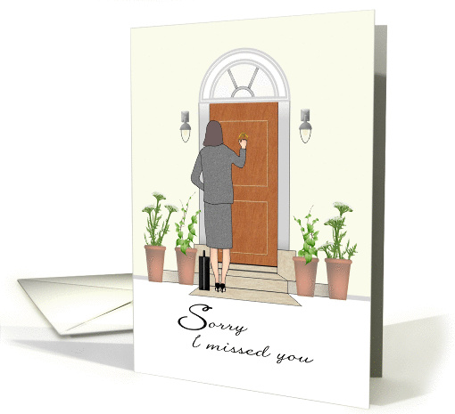 Sorry I missed you door to door solicitation, lady... (1456404)