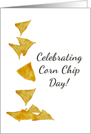 Corn Chip Day Yummy Corn Chips card