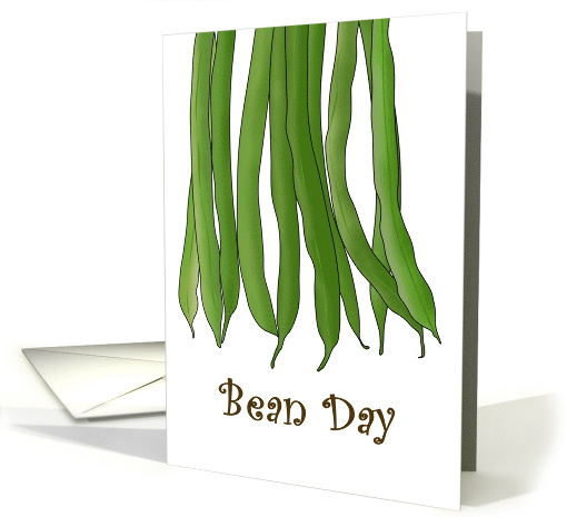 Bean Day Fresh Green Beans card (1457636)