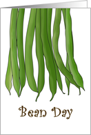 Bean Day Fresh Green Beans card