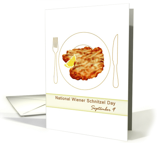 National Wiener Schnitzel Day Delicious Wiener Schnitzel... (1459426)