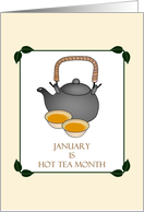 Hot Tea Month Two...