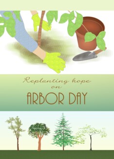 Arbor Day Planting...