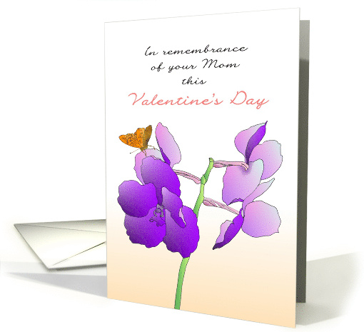 In Remembrance of Mom Valentine's Day Brown Butterfly... (1466032)