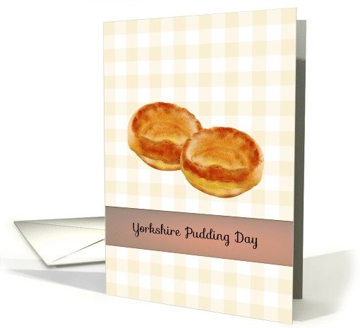 Yorkshire Pudding Day Delicious Yorkshire Puddings card (1466424)