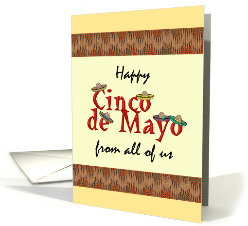 Cinco de Mayo from All of Us Lots of Colorful Sombreros card (1467292)