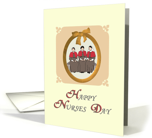 Nurses Day Nurses In Vintage Uniform card (1474722)