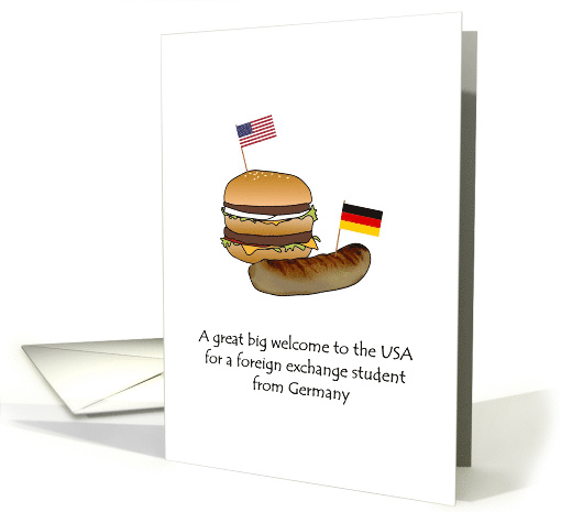 Welcome Foreign Exchange Student Germany to USA Burger... (1490834)