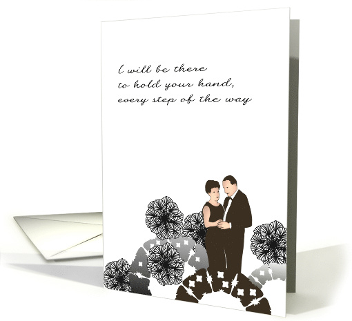 To My Partner on our Commitment Day Couple Holding Hands Dancing card