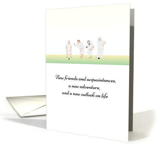 Encouragement For Parents Moving Into Retirement Community card