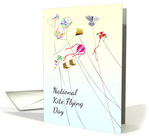 National Kite Flying Day Kites of All Shapes and Colors... (1508046)