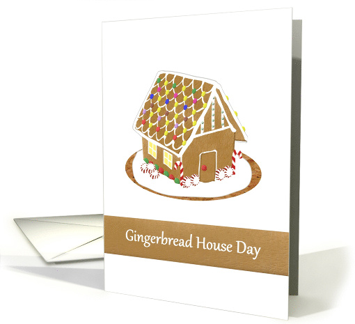 Gingerbread House Day Delicious House Decorated with... (1510164)