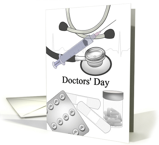 Doctors' Day Thank You for Making the World Feel Better card (1513442)