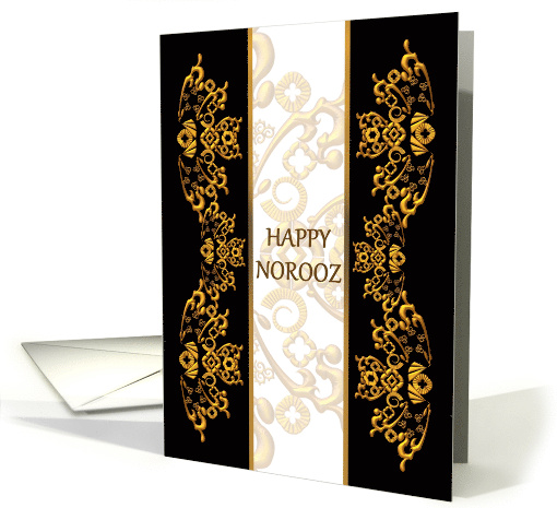 Norooz for Future Mother in Law Intricate Gold Designs card (1514800)