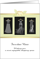 Happy Shopping for Wedding Gown Dreamy Dresses card