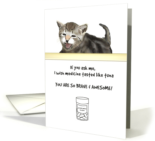 Pediatric Cancer Feel Better Kitten Asking about Tuna... (1516836)