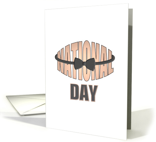 National Bow Tie Day, You Wear It Well card (1533618)